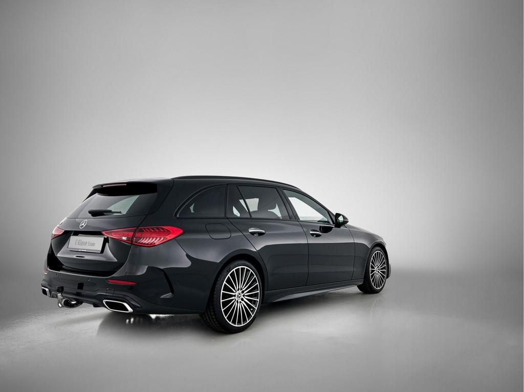 Mercedes-Benz C-Klasse Estate 180 LIMITED AMG Line | Nightpa, Auto's, Automaat, 12 maanden, Zwart, 4 cilinders