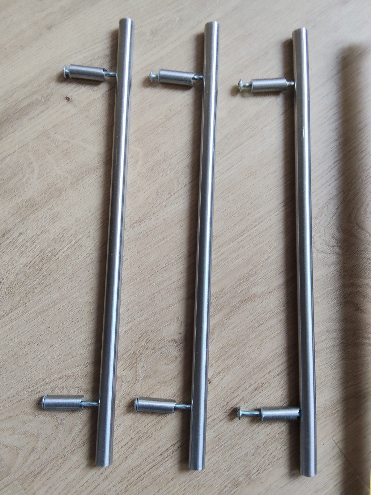 RVS Deurgrepen voor IKEA PAX Kast - Zo goed als nieuw, Ophalen of Verzenden, Zo goed als nieuw, Zilver, Metaal
