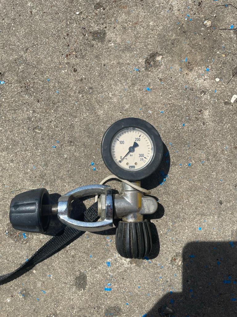Drukmeter voor duikfles - Manometer, Ophalen of Verzenden, Gebruikt, Overige typen