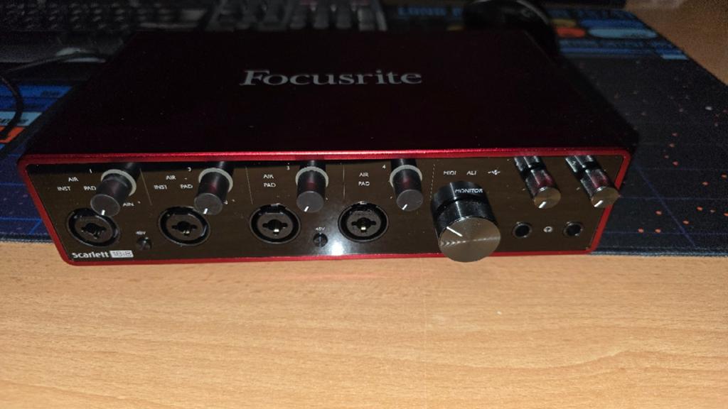 Focusrite Scarlett 18i8 3e Generatie Audio Interface, Ophalen of Verzenden, Zo goed als nieuw