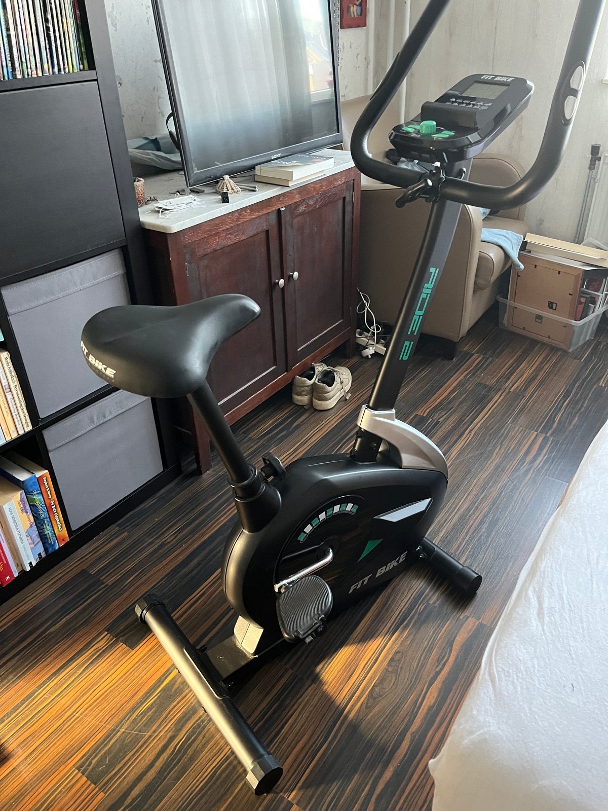 Fit Bike Ride 2 Hometrainer, Ophalen, Zo goed als nieuw, Metaal, Benen