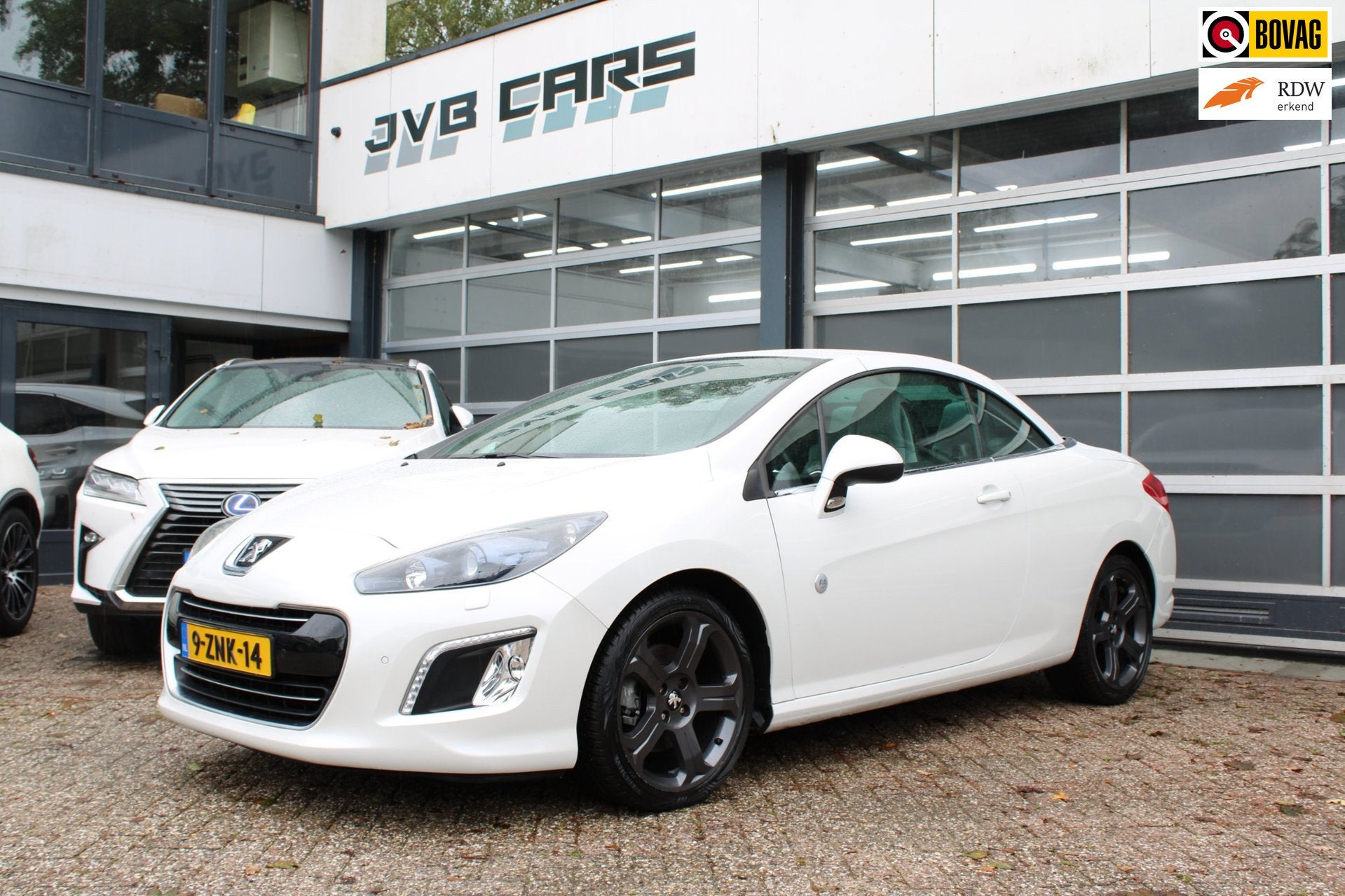 Peugeot 308 CC 1.6 THP Roland Garros, Auto's, Euro 5, Gebruikt, Wit, Leder