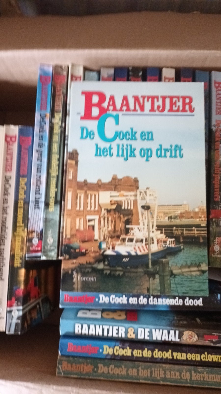 baantjer boeken, Boeken, Ophalen of Verzenden, Gelezen