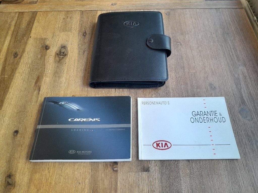 SET INSTRUCTIEBOEKJES + MAP - Origineel - KIA CARENS III, Auto diversen, Handleidingen en Instructieboekjes, Verzenden