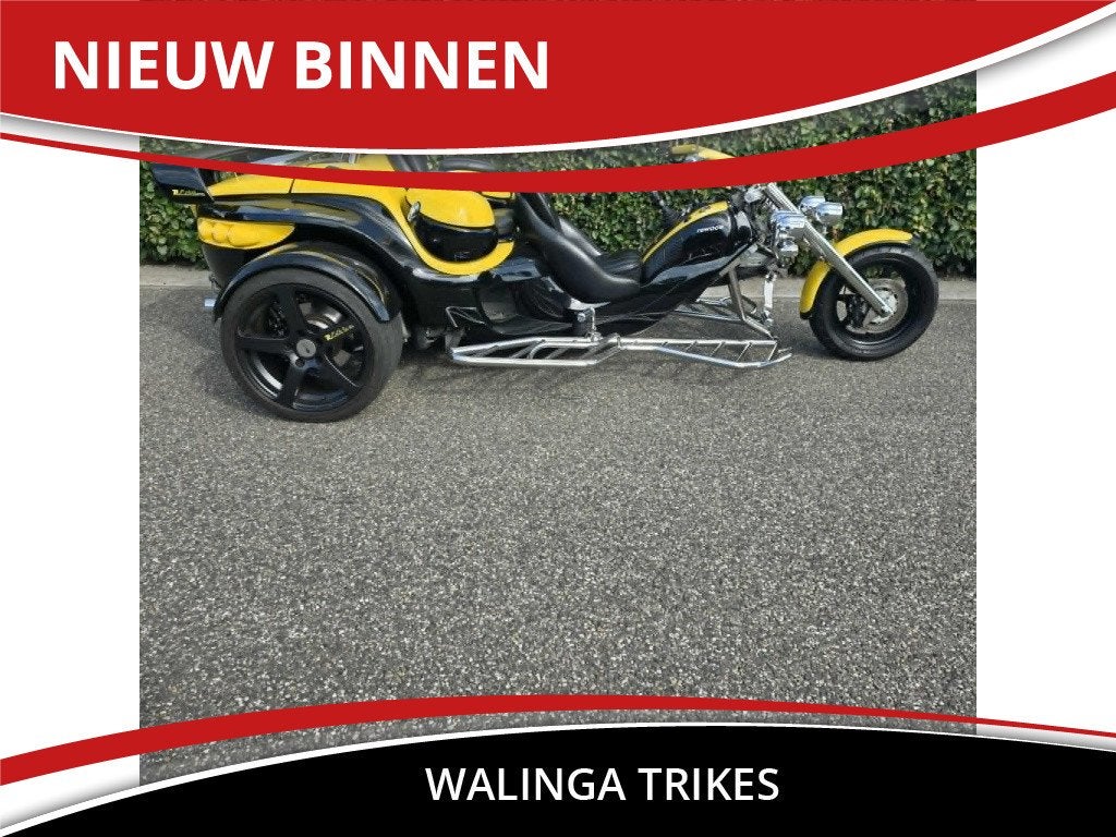 Rewaco RF1 LT2 Trike 185PK (bj 2012), 1600 cc, Walinga Trikes, Bedrijf, Kadijk 11
8531XH  Lemmer