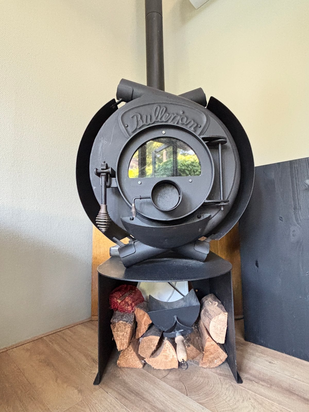 Bullerjan Houthaard Type 01 - 11 kW, Ophalen, Gebruikt, Vrijstaande haard, Houthaard