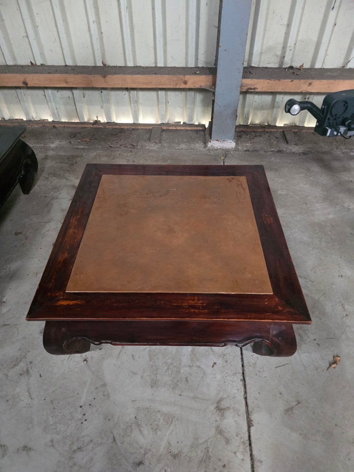 chinese opiumtafel, Huis en Inrichting, Ophalen, Gebruikt, 50 tot 100 cm, Vierkant