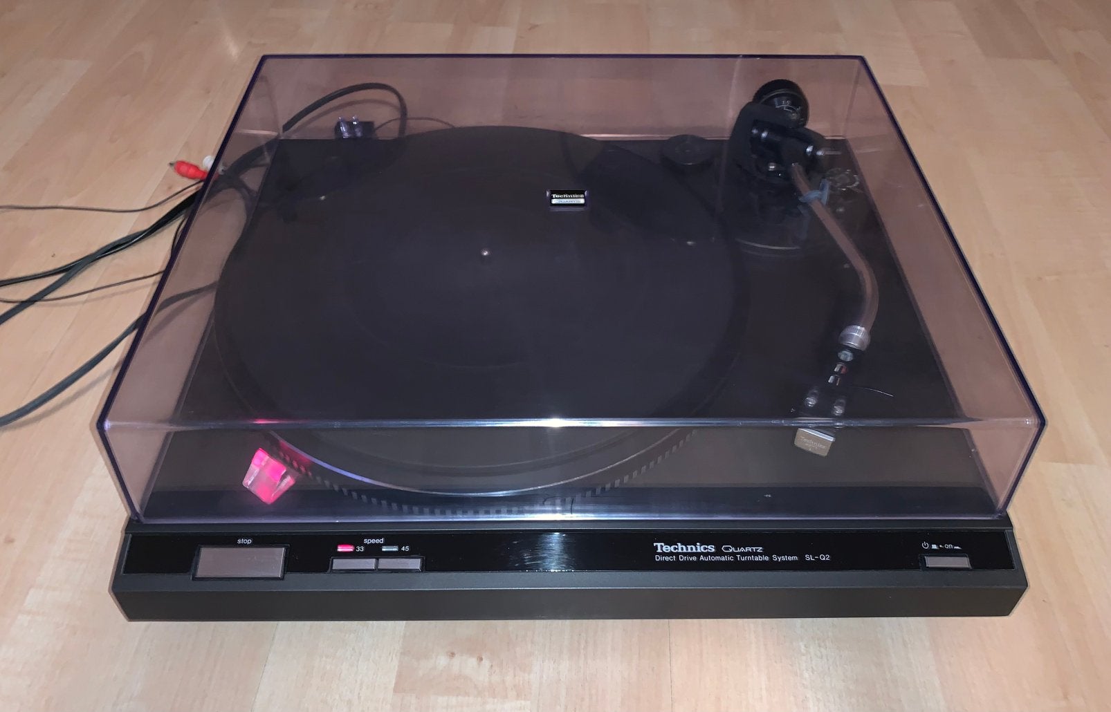 Technics SL-Q2 Vintage Direct Drive Platenspeler, Audio, Tv en Foto, Ophalen of Verzenden, Gebruikt, Platenspeler, Technics