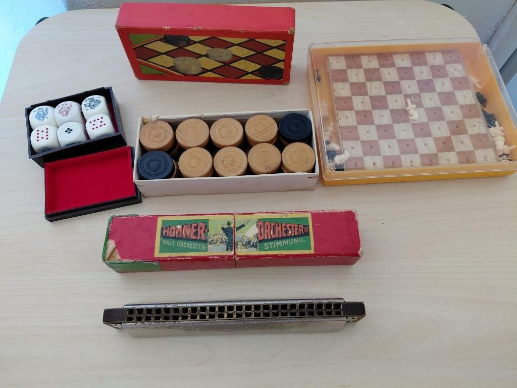 Diverse spelletjes, Ophalen