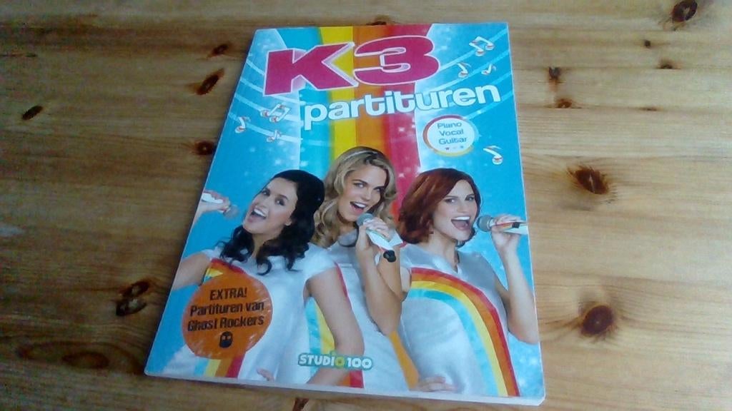 K3 bladmuziek, Gitaar, Ophalen of Verzenden, Zo goed als nieuw, Artiest of Componist