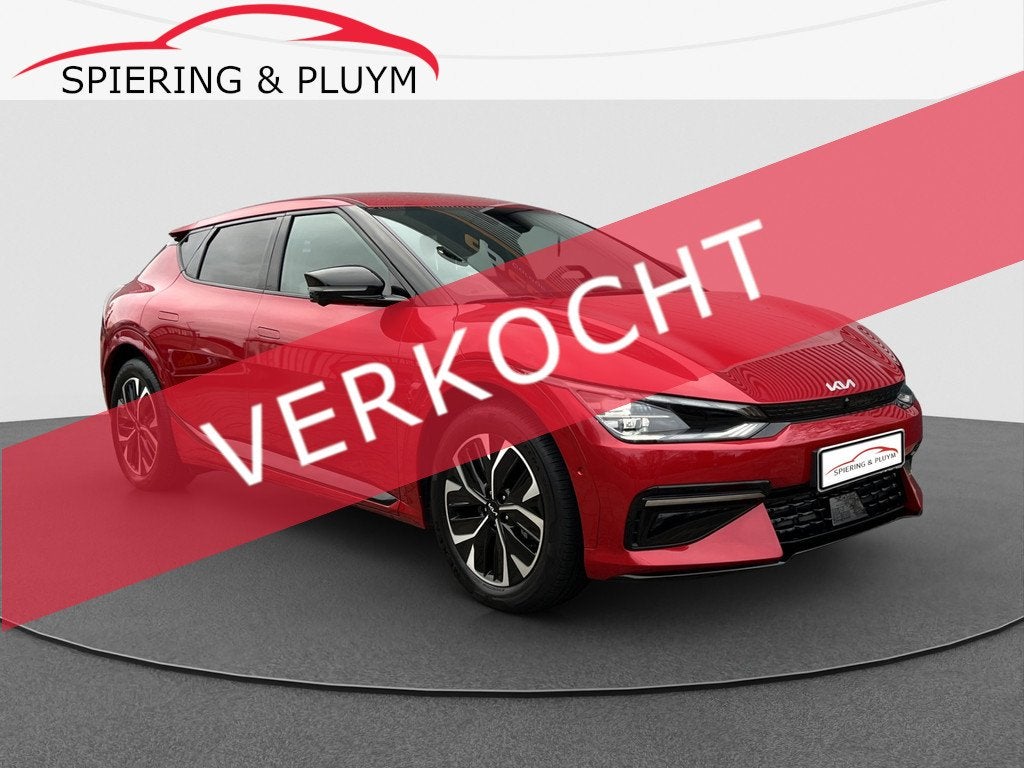 Kia Ev6 GT-Line 77.4 kWh | Adaptive | 98,5% SOH | Warmtepomp, Auto's, Kia, Automaat, 228 pk, Gebruikt, Zwart