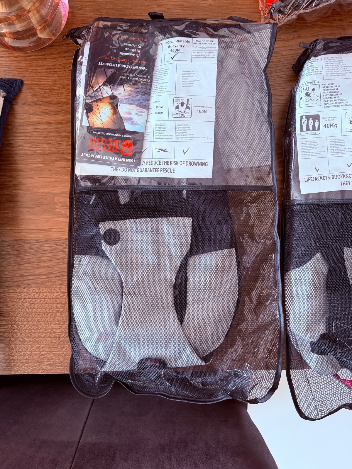Nieuwe Besto Comfort Fit Pro 165N reddingsvesten (2 stuks), Ophalen, Nieuw, Overige typen