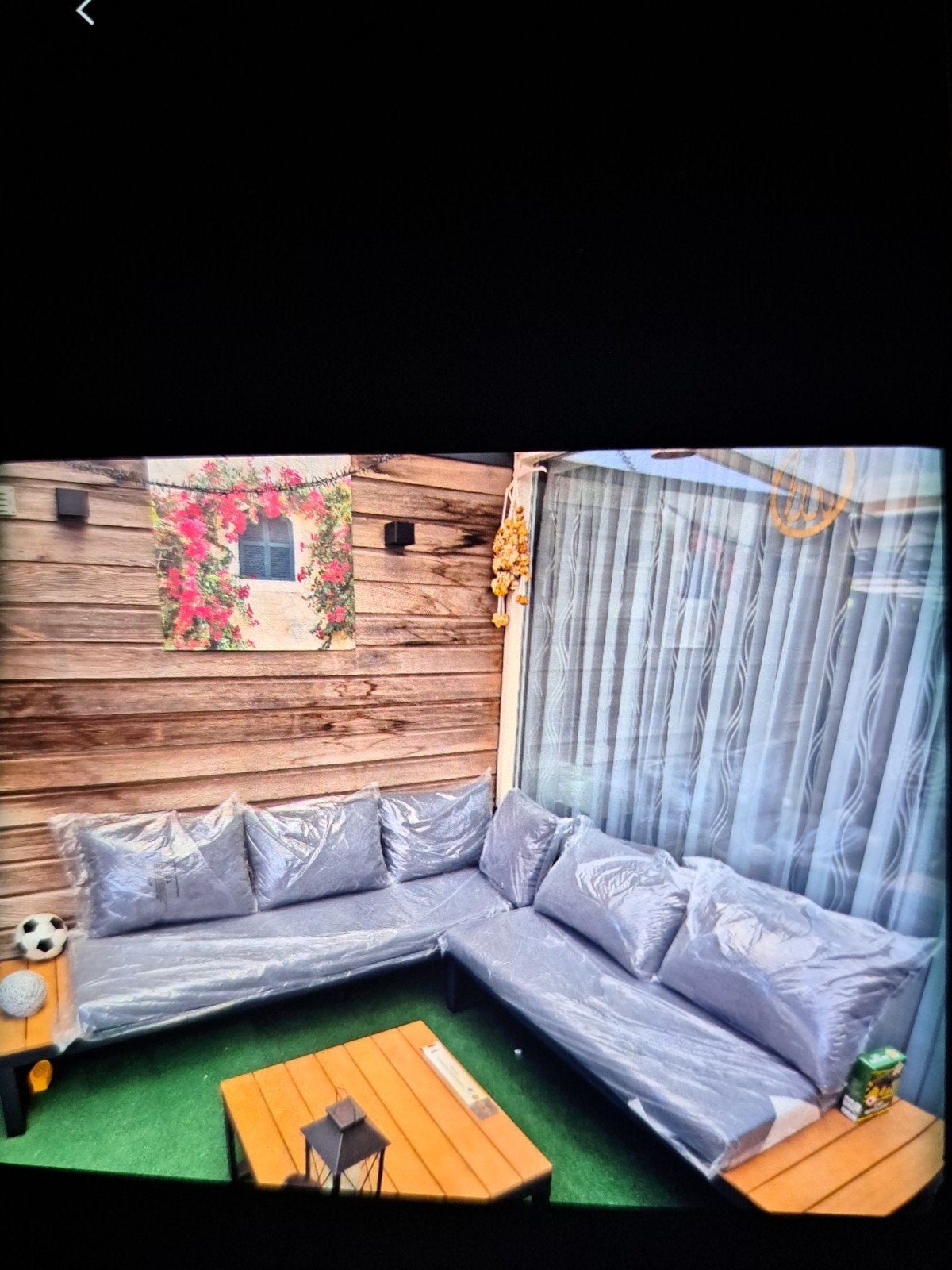 tuin bankstel set met tafels, Tuin en Terras, Ophalen, Zo goed als nieuw, 2 zitplaatsen