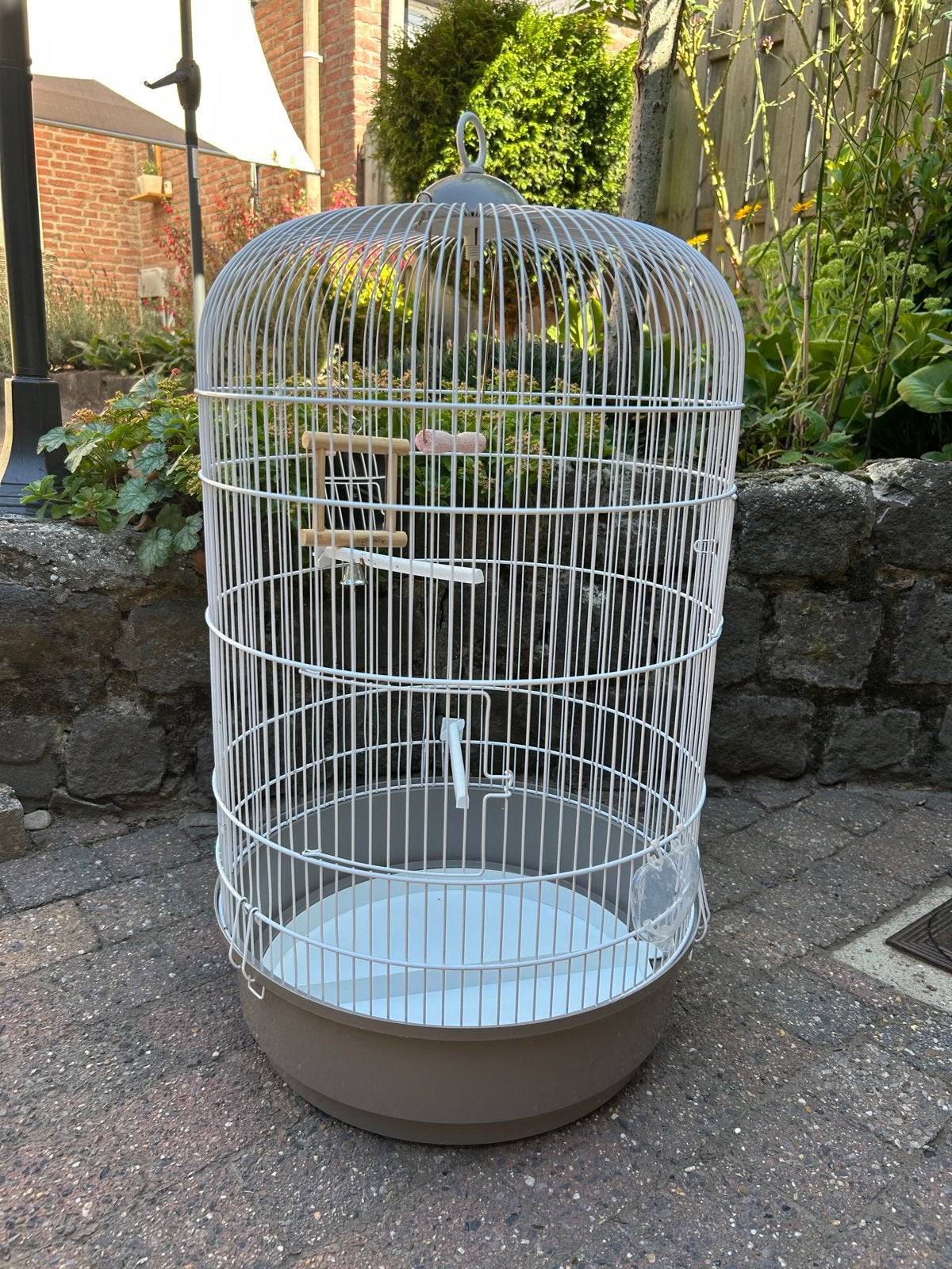 Vogelkooi, Dieren en Toebehoren, Vogels | Hokken en Kooien, Ophalen of Verzenden, Zo goed als nieuw, Metaal, Vogelkooi