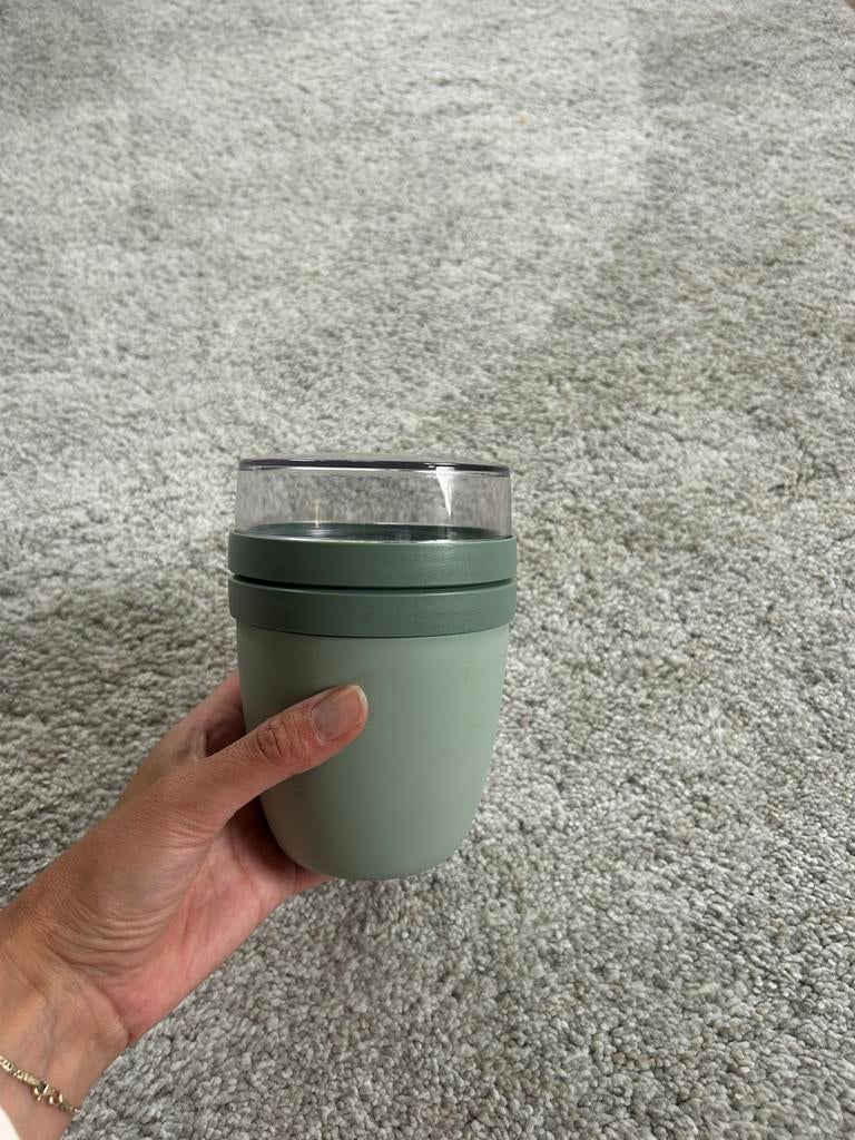 Mepal lunch pot - Groen, Huis en Inrichting, Keuken | Keukenbenodigdheden, Kunststof, Ophalen of Verzenden, Zo goed als nieuw