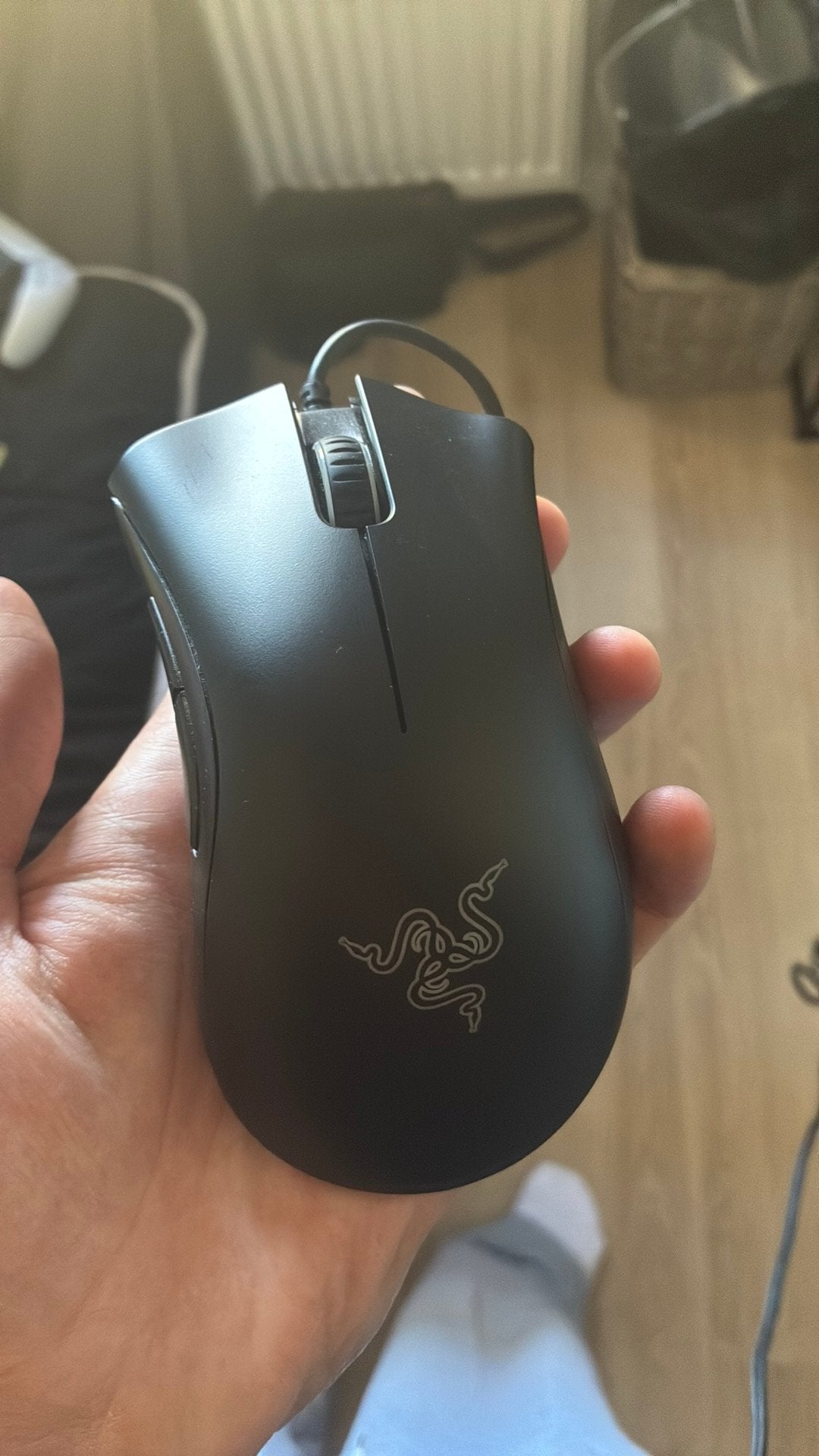 Razer Deathadder Gaming Muis Gaming Mouse, Computers en Software, Muizen, Ophalen, Zo goed als nieuw, Gaming muis