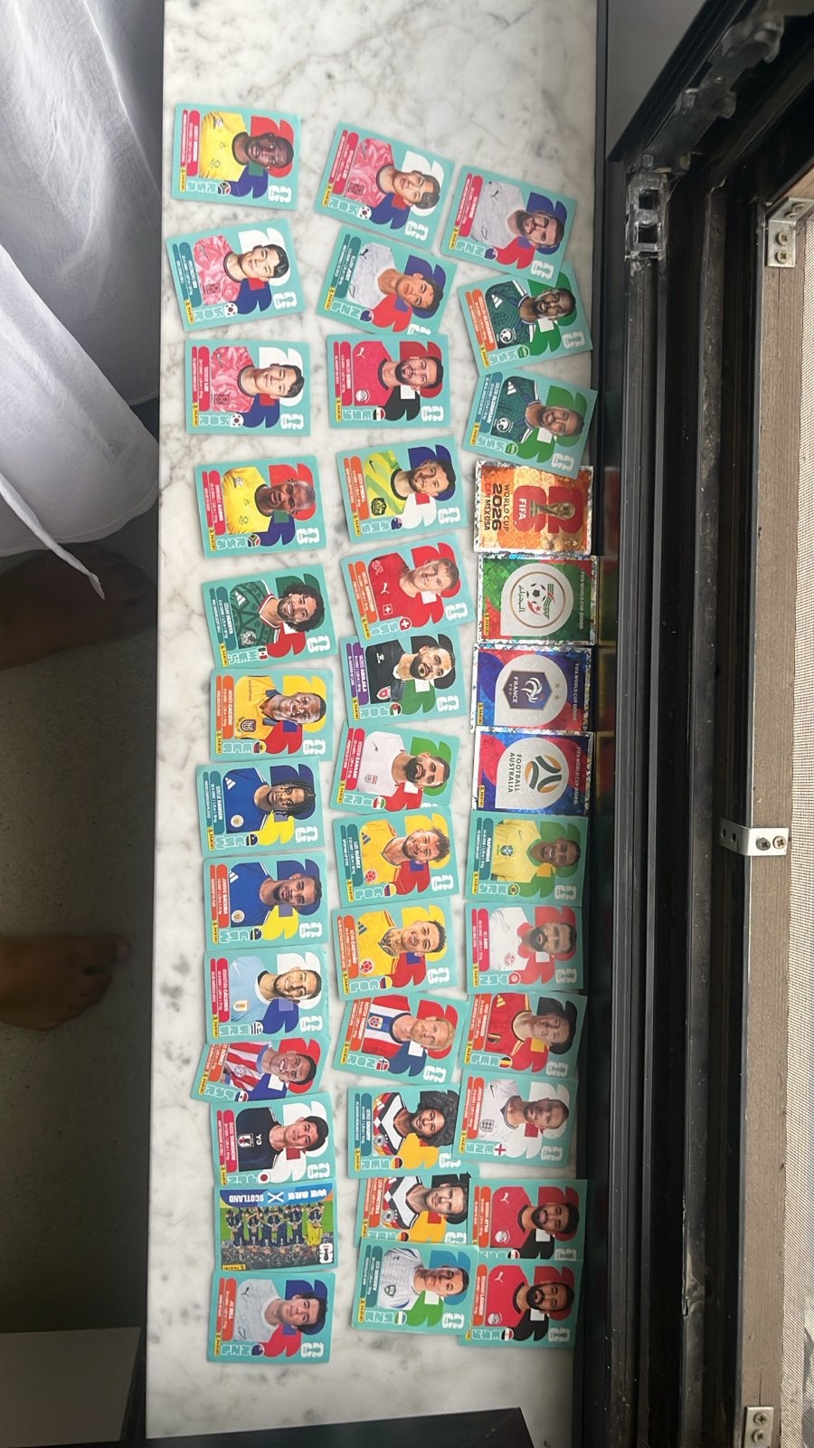 FIFA World Cup 2022/2026 Voetbal Spelerskaarten Collectie, Ophalen, Zo goed als nieuw, Overige sporten, Spelerskaart