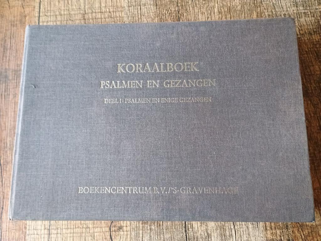 Koraalboek psalmen en gezangen, Muziek en Instrumenten, Ophalen of Verzenden, Gebruikt, Overige soorten, Religie en Gospel