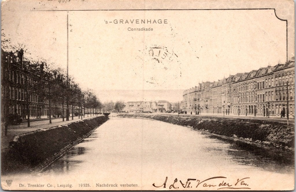 Den Haag 's-Gravenhage - 8 antieke ansichtkaarten, Verzenden, Voor 1920, Gelopen, Zuid-Holland