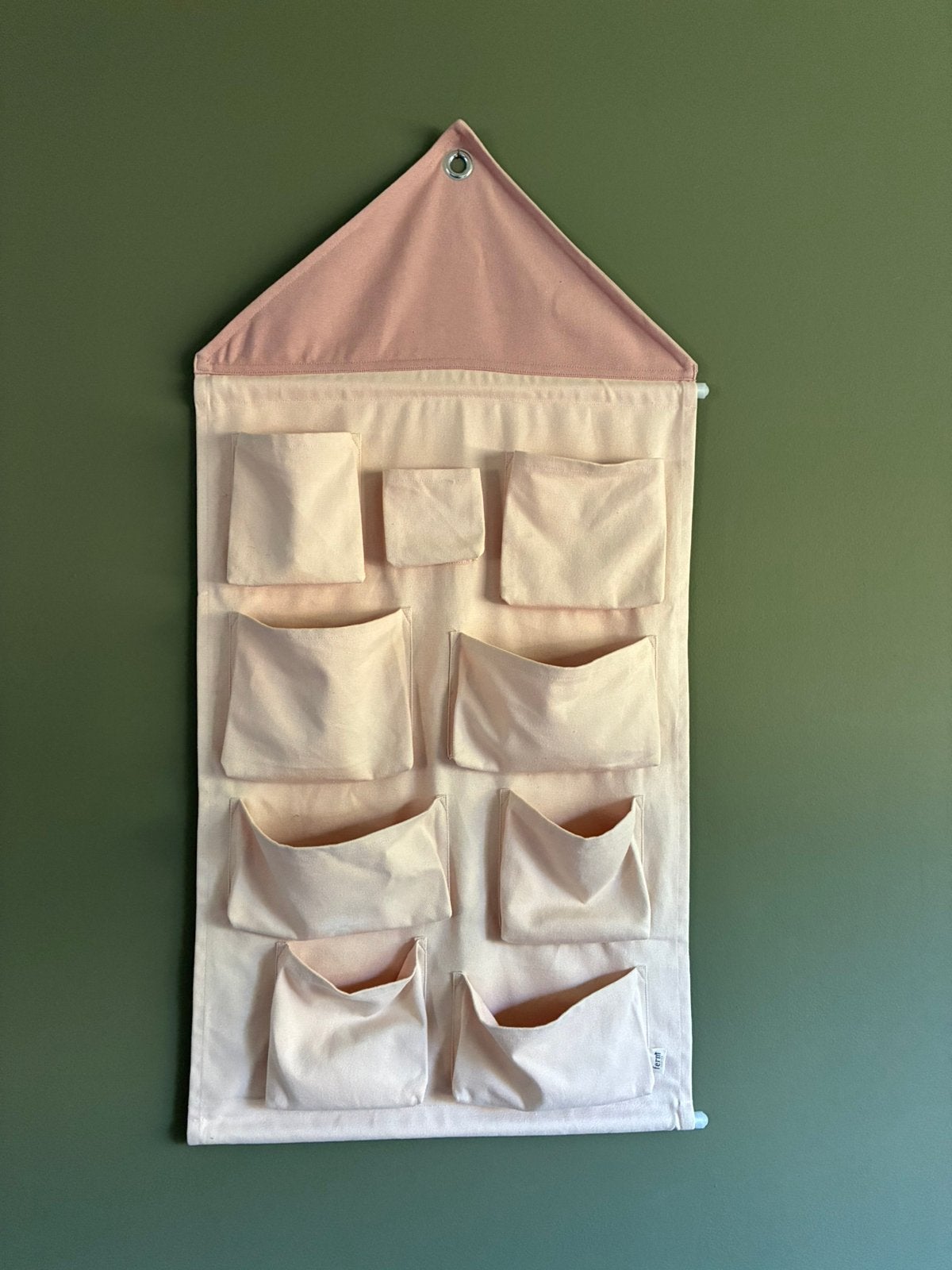 Gezellige ferm living hangding met zakken, Ophalen, Zo goed als nieuw
