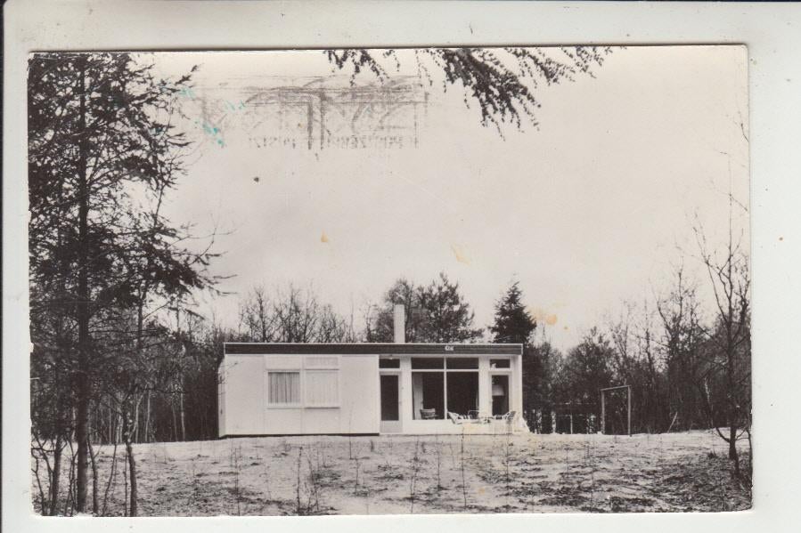 Uddel, Bungalow - Personeelfonds PTT "Noord Riezen", Ophalen of Verzenden, 1960 tot 1980, Gelopen, Gelderland