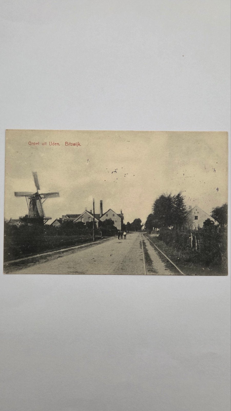 molenkaart van Uden, Verzenden, Voor 1920