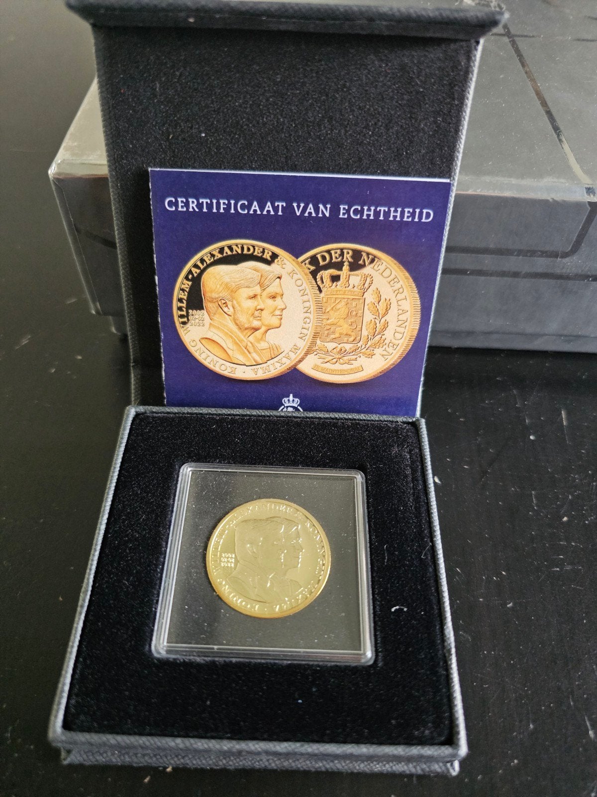 Herdenkingsmunt Koning Willem-Alexander & Koningin Máxima, Postzegels en Munten, Koningin Beatrix, Losse munt, Geboorte of Huwelijk