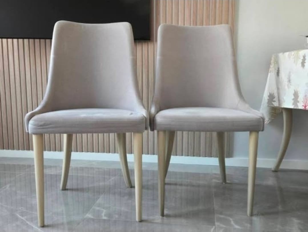 moderne eetkamerstoelen - Zo goed als nieuw, Ophalen, Gebruikt, Vijf, Zes of meer stoelen, Stof