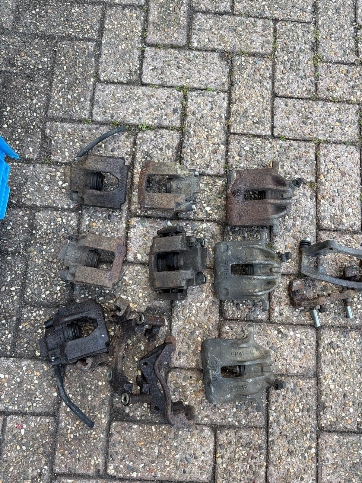 BMW 325i E30 Remklauwen - Voor en Achter, Ophalen, Gebruikt, BMW