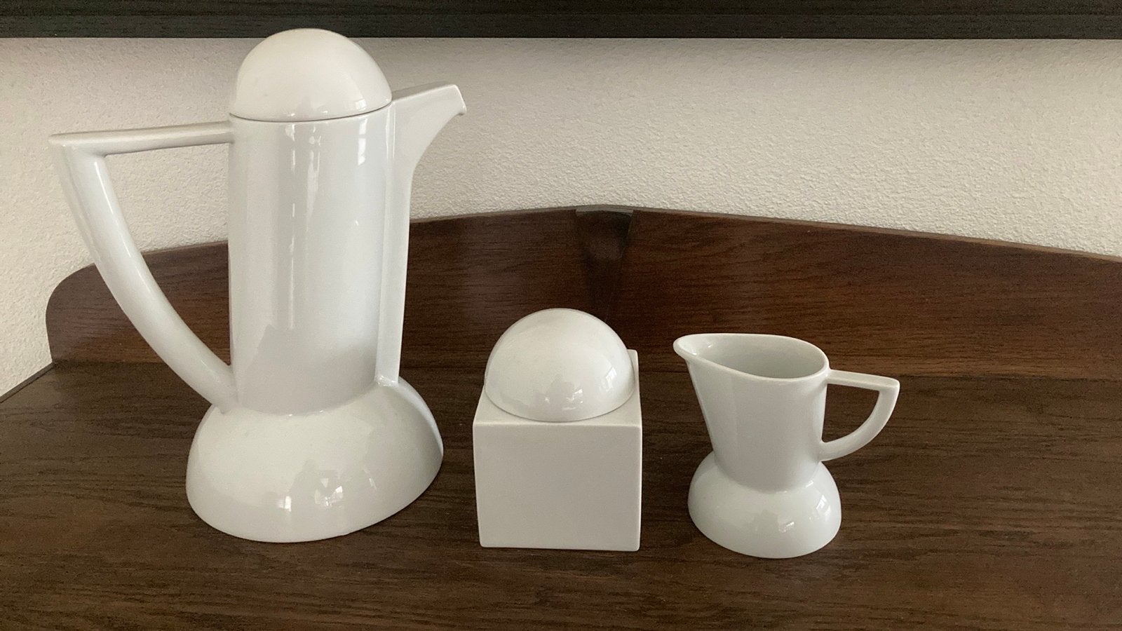 Arzberg design servies - Koffiepot, suikerpot, melkkan, Overige typen, Ophalen of Verzenden, Zo goed als nieuw, Overige stijlen