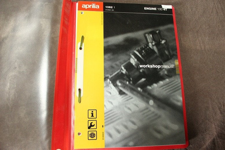 Aprilia 100 4T 2001 workshop manual engine, Ophalen of Verzenden, Aprilia