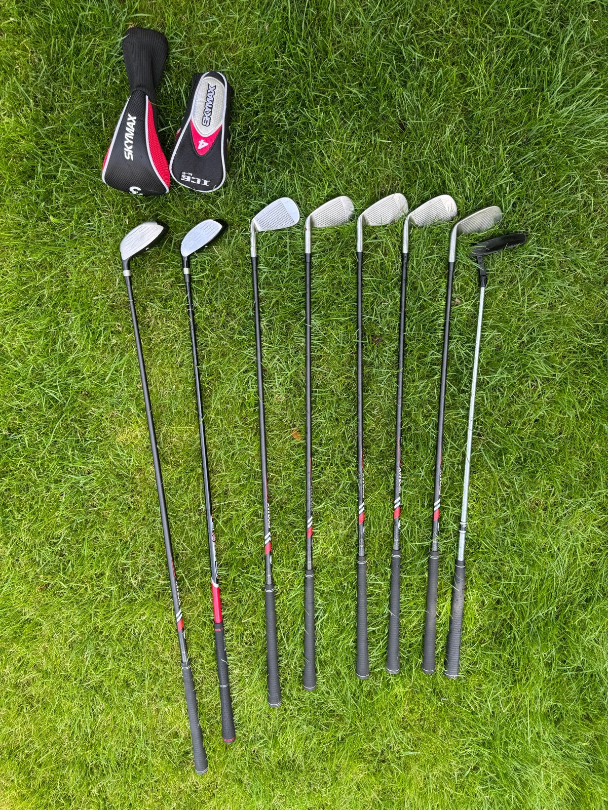 Skymax beginner golfset (rechtshandig), Sport en Fitness, Golf, Ophalen, Zo goed als nieuw, Set, Overige merken
