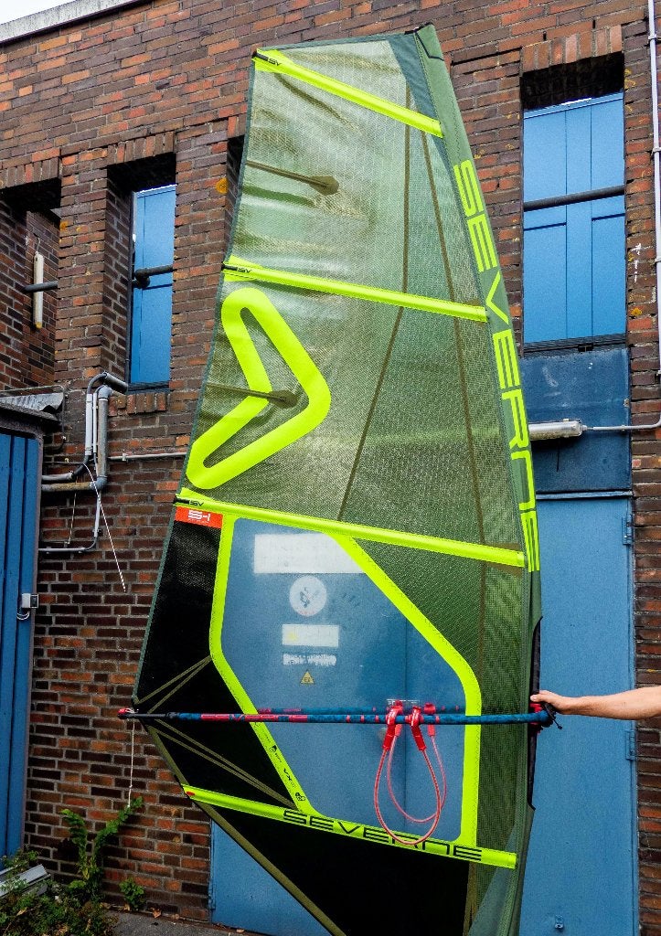 Te koop: Severne S1 2025  4.6 5.0, Watersport en Boten, Ophalen of Verzenden, Zo goed als nieuw, Zeil, Met zeil(en)
