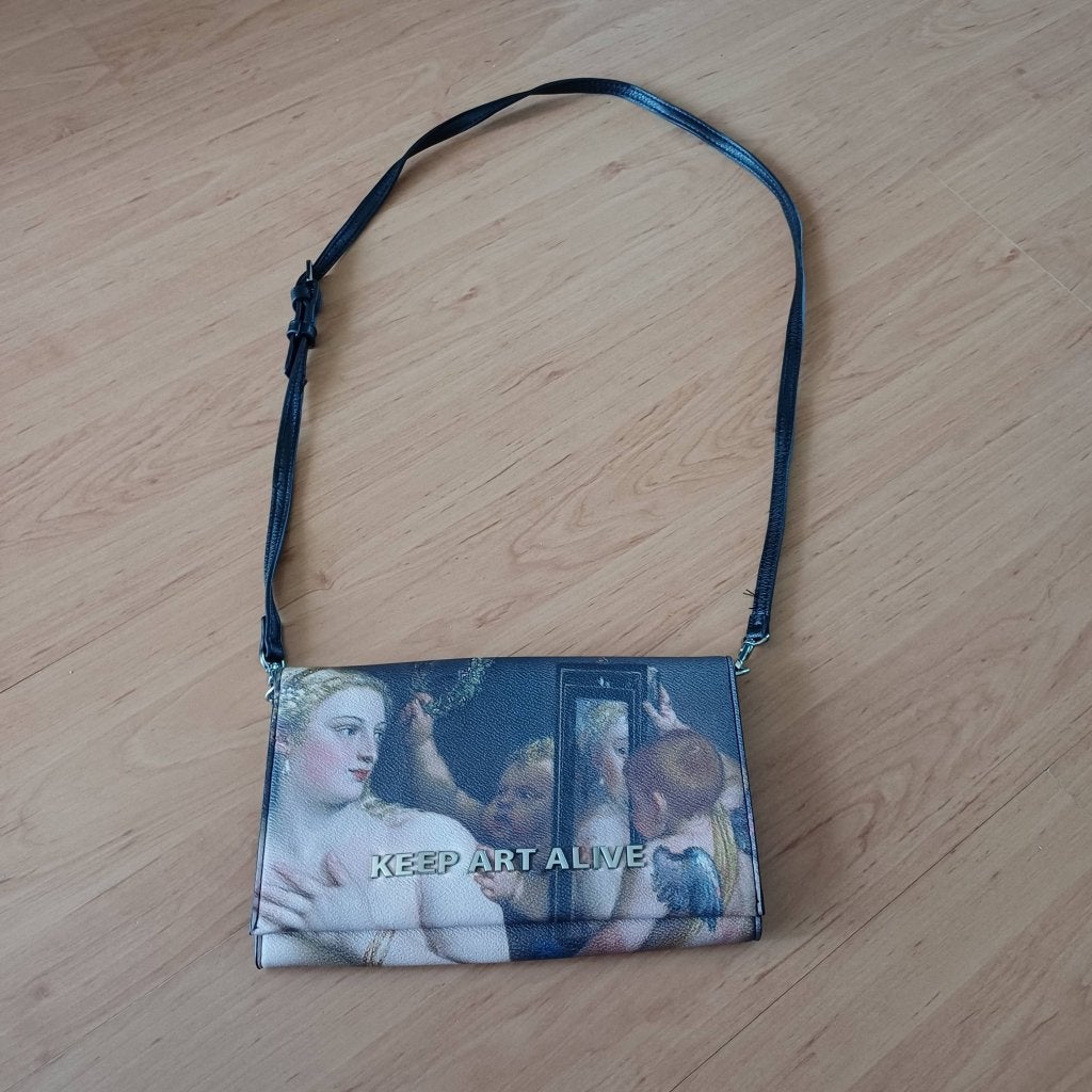 Mooie schoudertas van Parfois 26x16x2 cm, Ophalen of Verzenden, Nieuw, Zwart, Overige merken