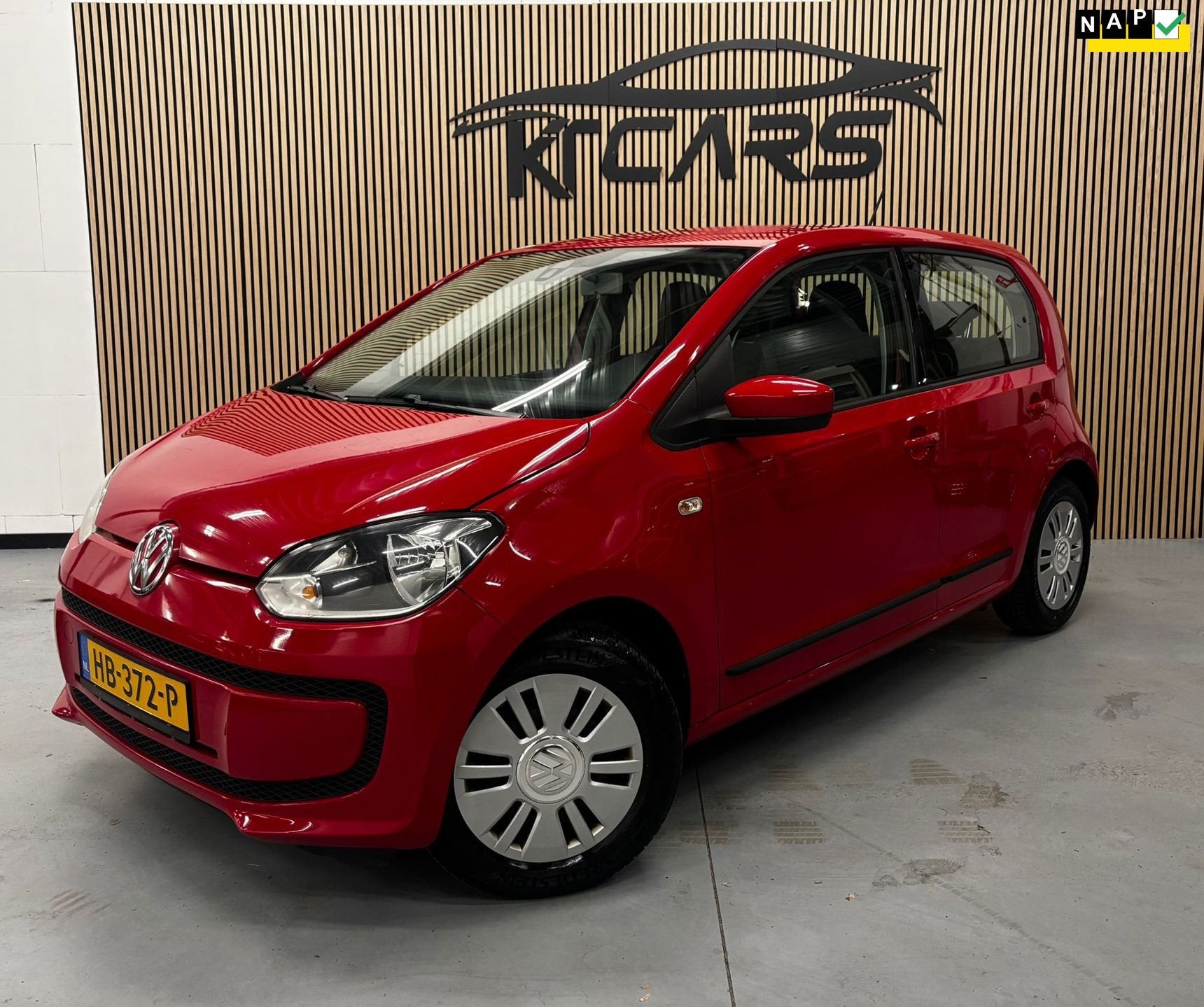 Volkswagen Up! 1.0 move up!5 Drs|BlueMotion|Lage KM stand NA, Auto's, Voorwielaandrijving, Dealer onderhouden, Gebruikt, 840 kg