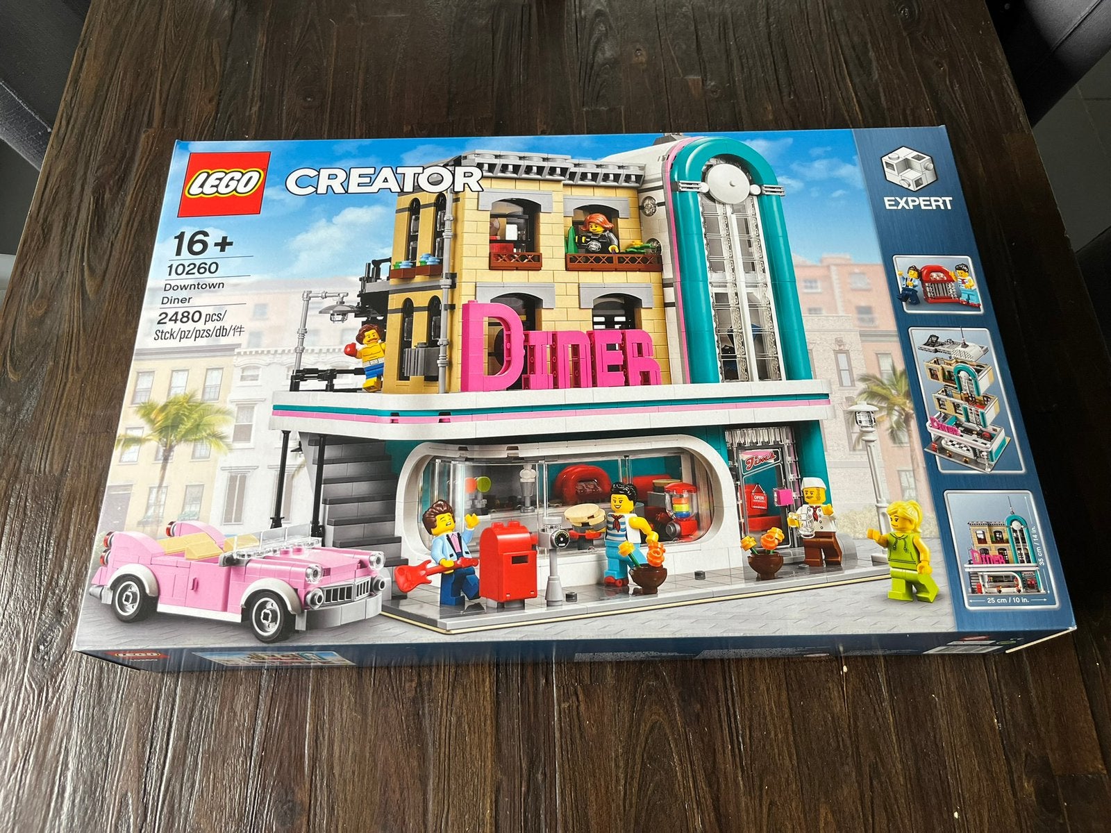 LEGO CREATOR Expert Downtown Diner (10260) *NIEUW*, Lego, Nieuw, Ophalen of Verzenden, Ongeopend/sealed