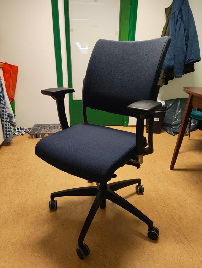 SITAG Bureaustoel - Ergonomisch & Comfortabel, Huis en Inrichting, Bureaustoelen, Zo goed als nieuw, Bureaustoel, Blauw, Ergonomisch