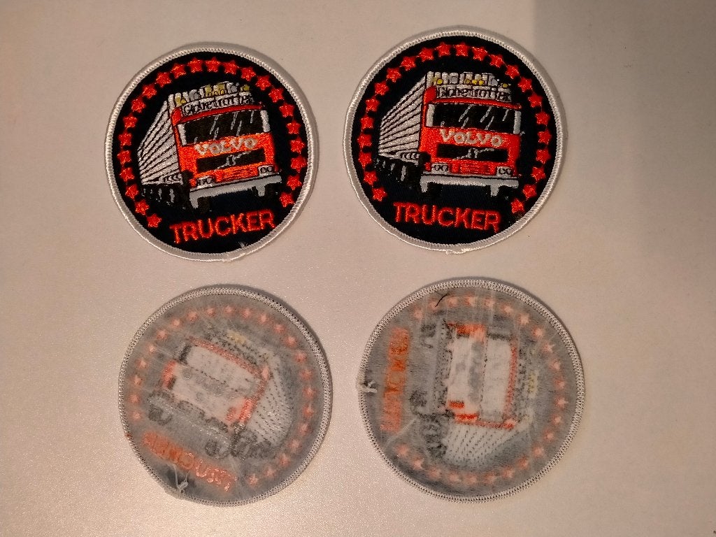 Volvo trucker truck vrachtwagen patch patches kledingembleem, Verzenden, Nieuw, Auto's