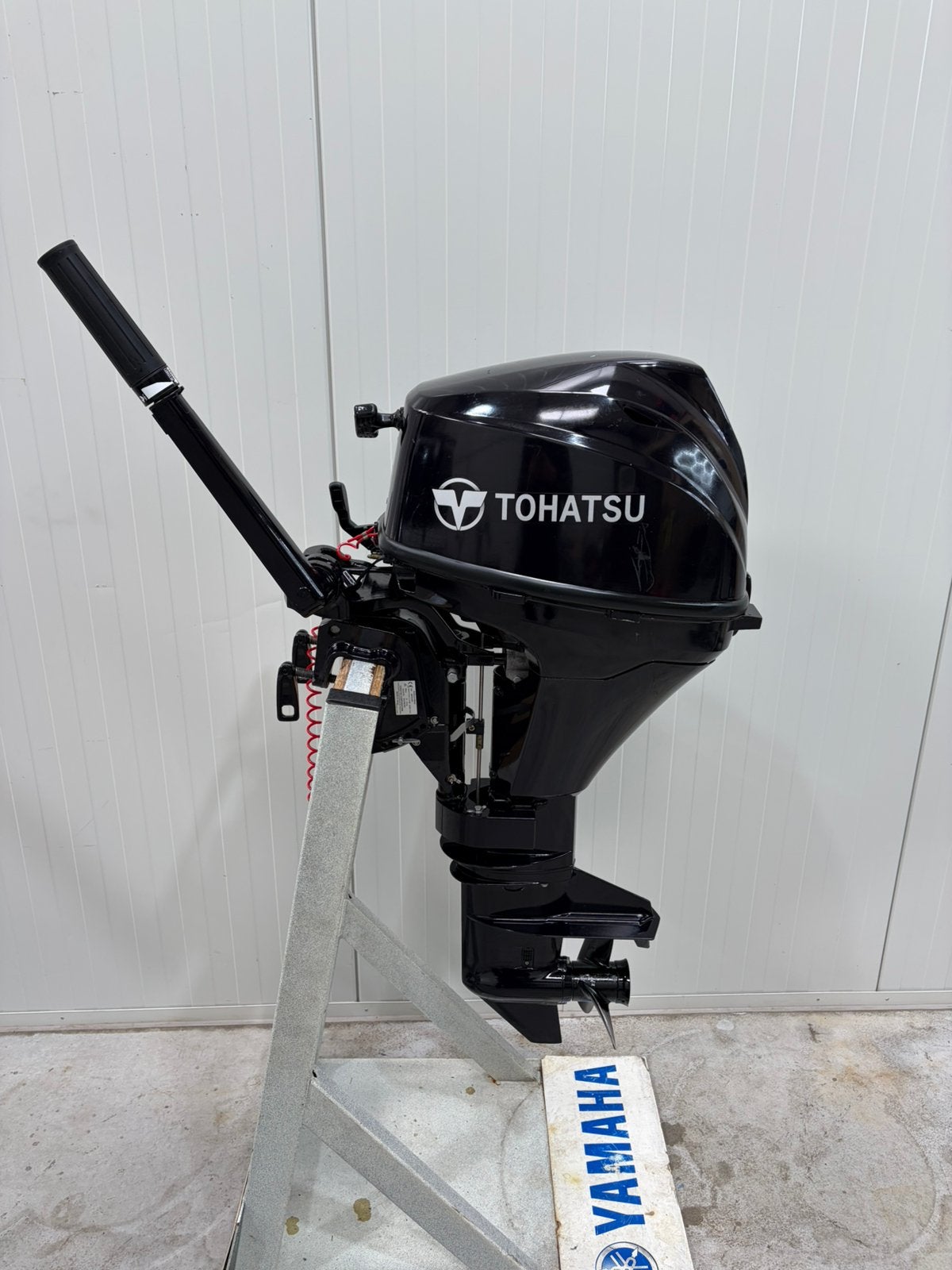 Tohatsu 9.8 pk 4 takt 2021 met onderhoudsbeurt, Watersport en Boten, Ophalen, 5 tot 10 pk, Viertaktmotor, Zo goed als nieuw