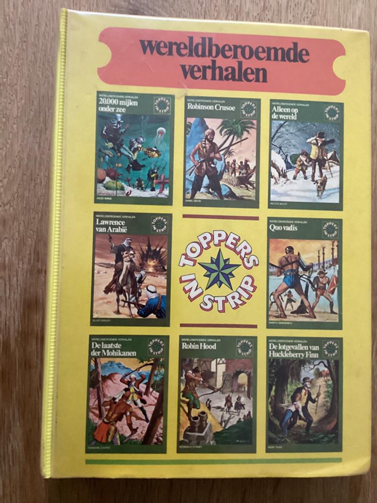 Wereldberoemde Verhalen Toppers in Strip - Deel 1, Meerdere stripboeken, Ophalen of Verzenden, Gelezen