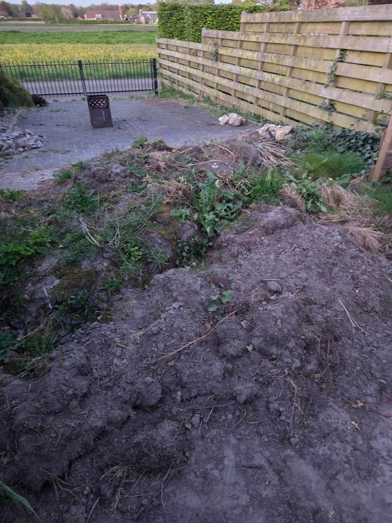 Gratis af te halen: tuinaarde, Ophalen, Overige typen
