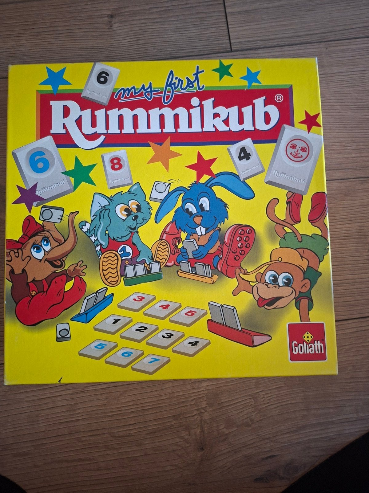 Rummikub Junior - Mijn Eerste Rummikub Spel, Drie of vier spelers, Ophalen of Verzenden, Gebruikt, Goliath