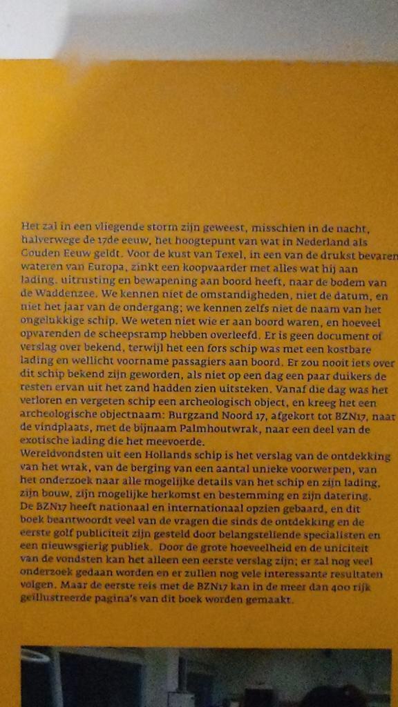 Wereldvondsten uit een Hollands schip/ Palmhoutwrak, Boeken, Ophalen of Verzenden, 20e eeuw of later, Zo goed als nieuw
