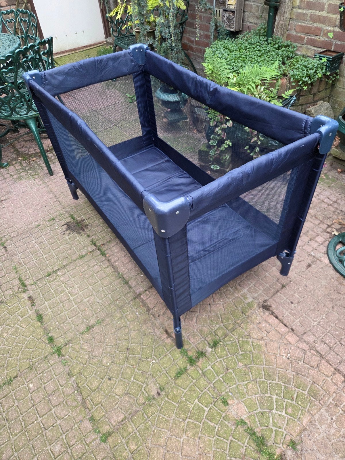 gratis campingbedje, Ophalen, Gebruikt, Rechthoekig