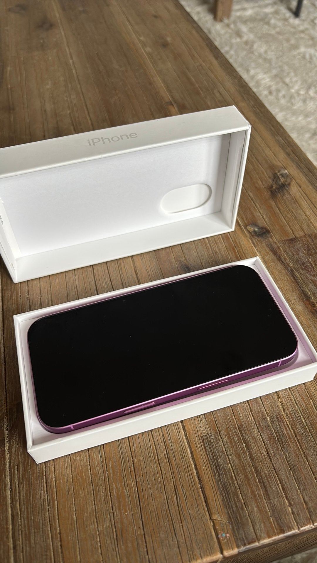 IPHONE 16 128GB Paars, Ophalen of Verzenden, Zo goed als nieuw, Paars, 128 GB
