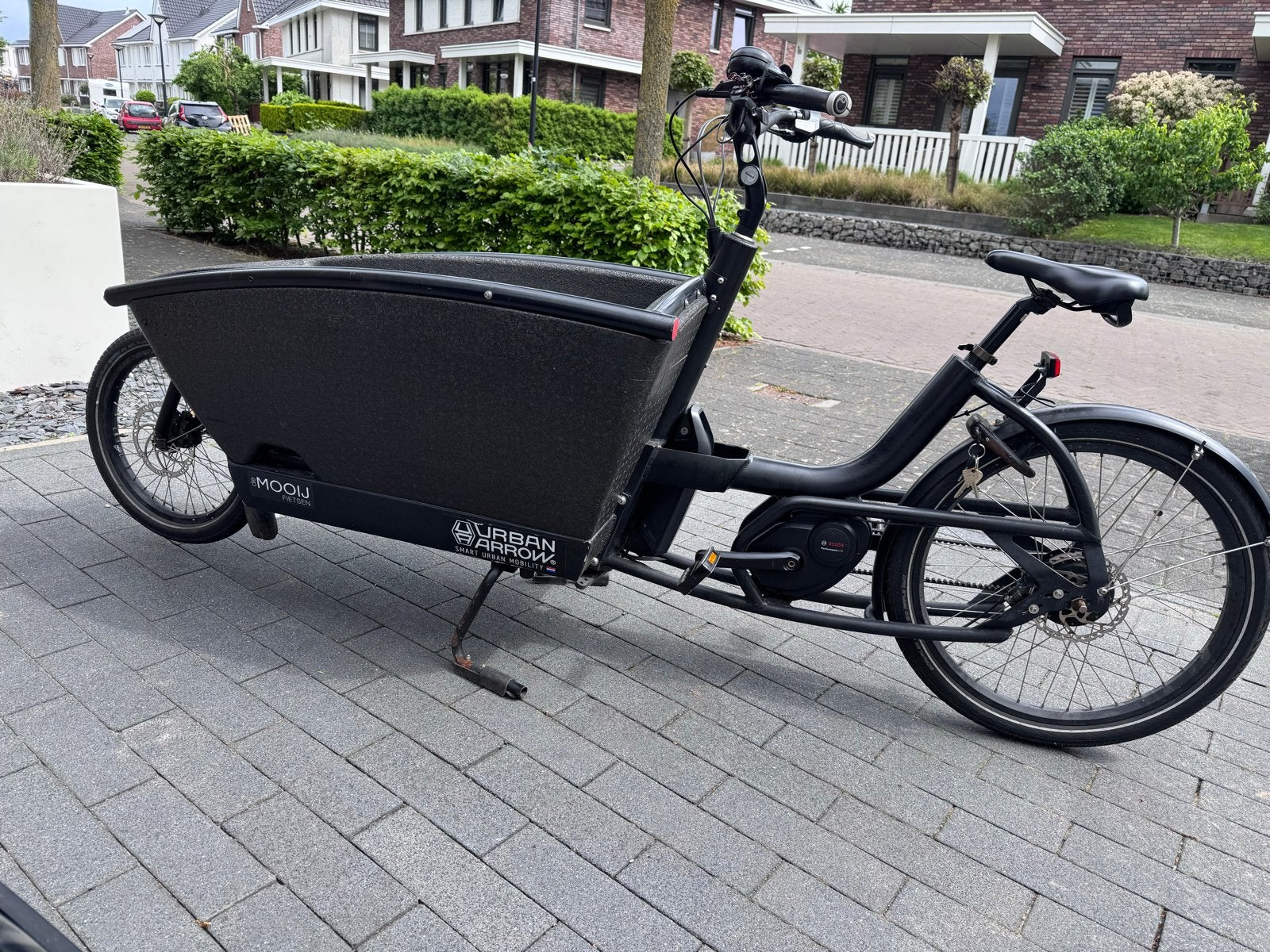 Urban Arrow Family Bakfiets - Elektrisch, Gebruikt, Elektrisch, 2 kinderen, Schijfrem