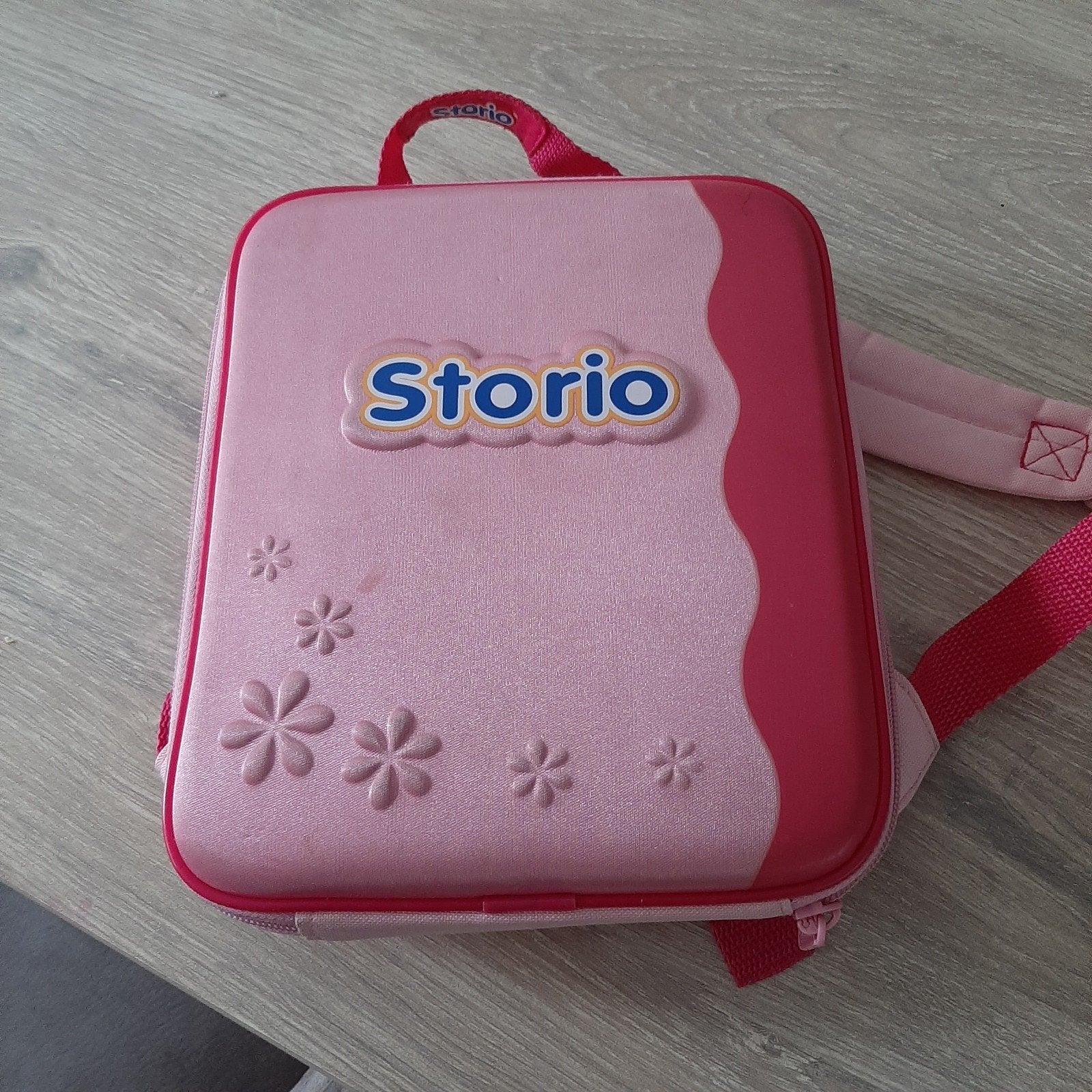 VTech Storio met 2 spellen en rugzakje, Kinderen en Baby's, Ophalen of Verzenden, Gebruikt