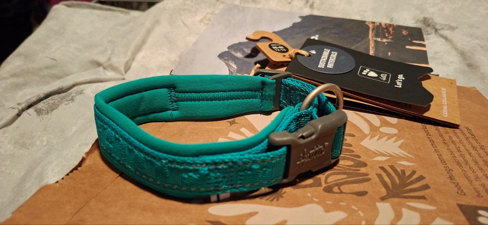 Hurtta Casual Eco Halsband, mt 30-40cm / 3cm, Dieren en Toebehoren, Ophalen of Verzenden, Nieuw