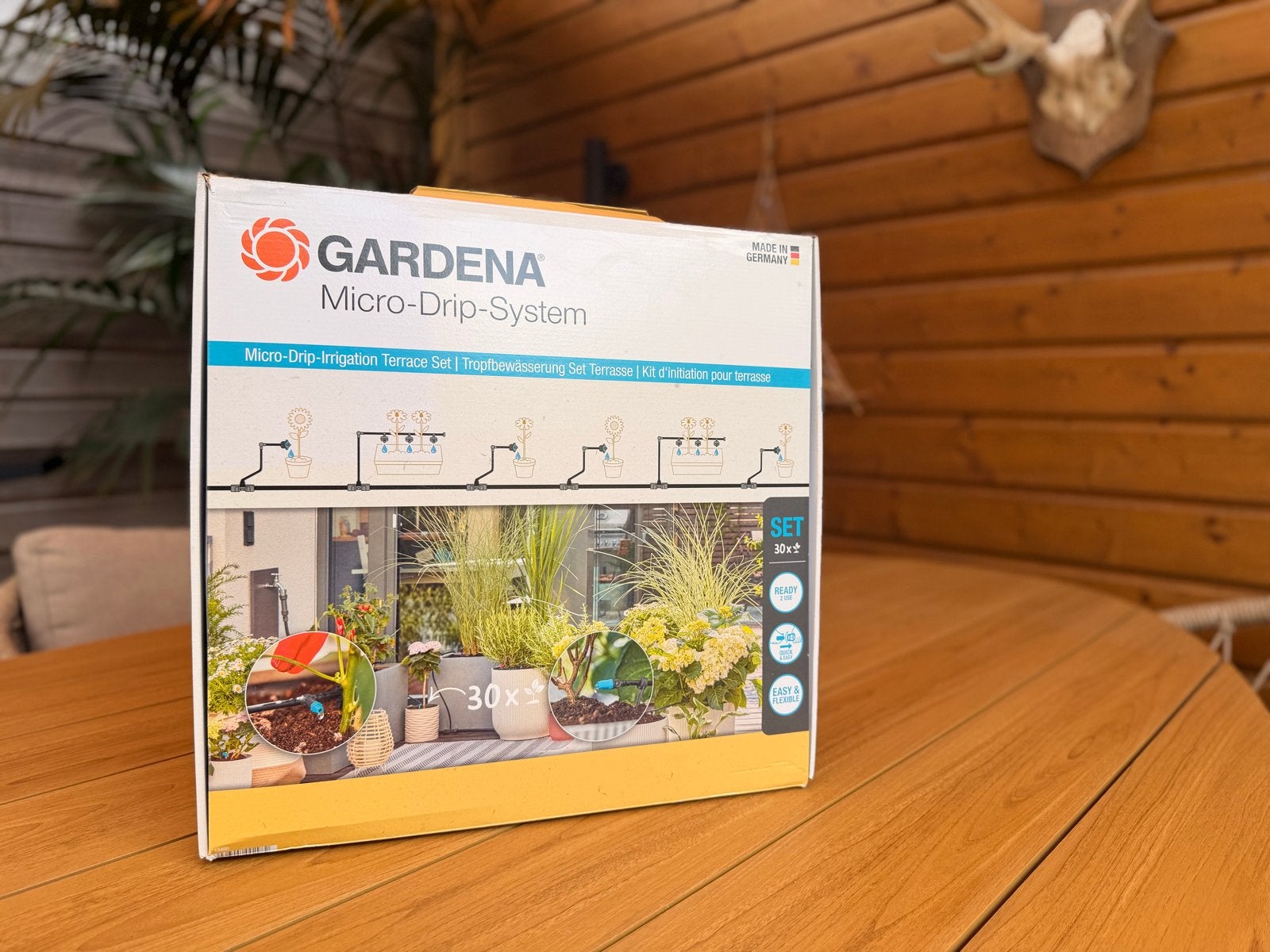 Gardena Micro-Drip-System Terras Irrigatie Set, Ophalen, Zo goed als nieuw