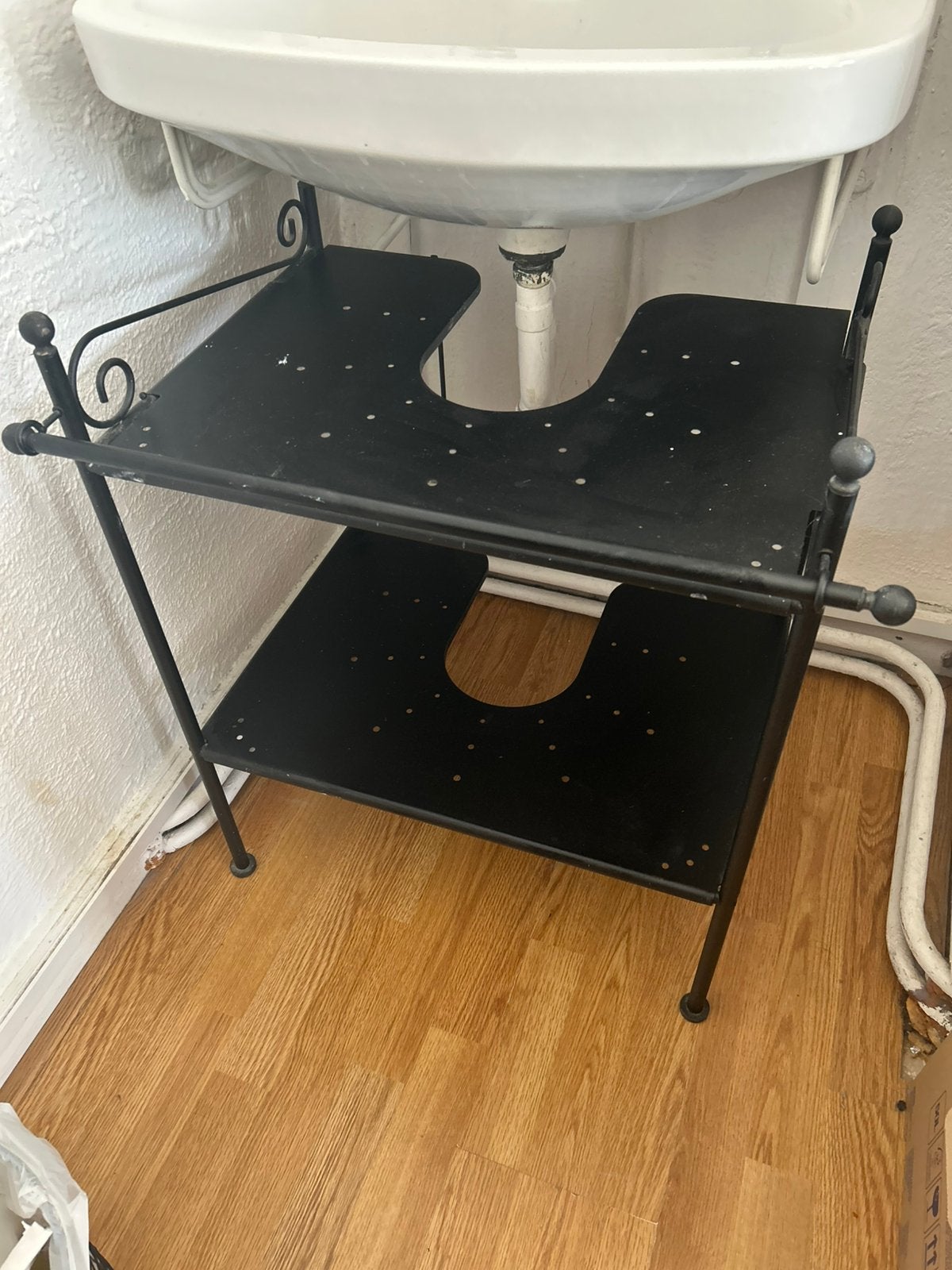 GRATIS ophalen: wasbak meubel, Huis en Inrichting, Ophalen, 50 tot 100 cm, Zo goed als nieuw, Minder dan 100 cm
